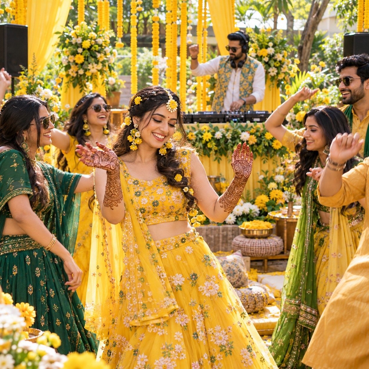 DJ for Haldi and Mehendi Functions