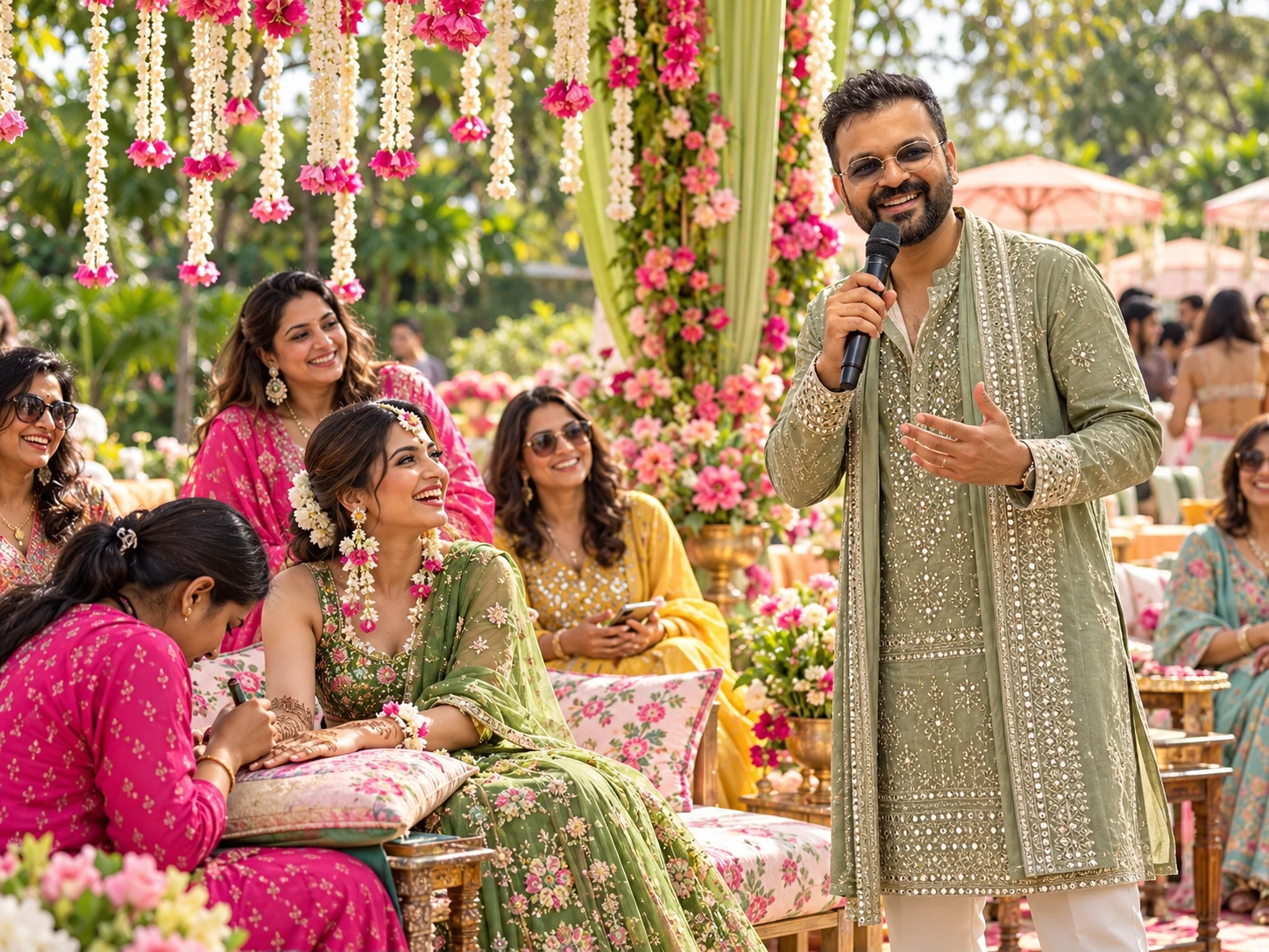 Mehndi Ceremony Anchor in Delhi